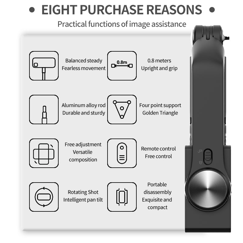 A4 Single-axis mobile phone gimbal